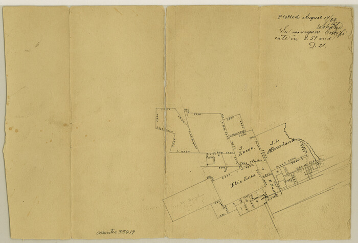 35619, Sabine County Sketch File 7, General Map Collection