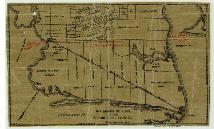35984, Calhoun County Sketch File 17, General Map Collection