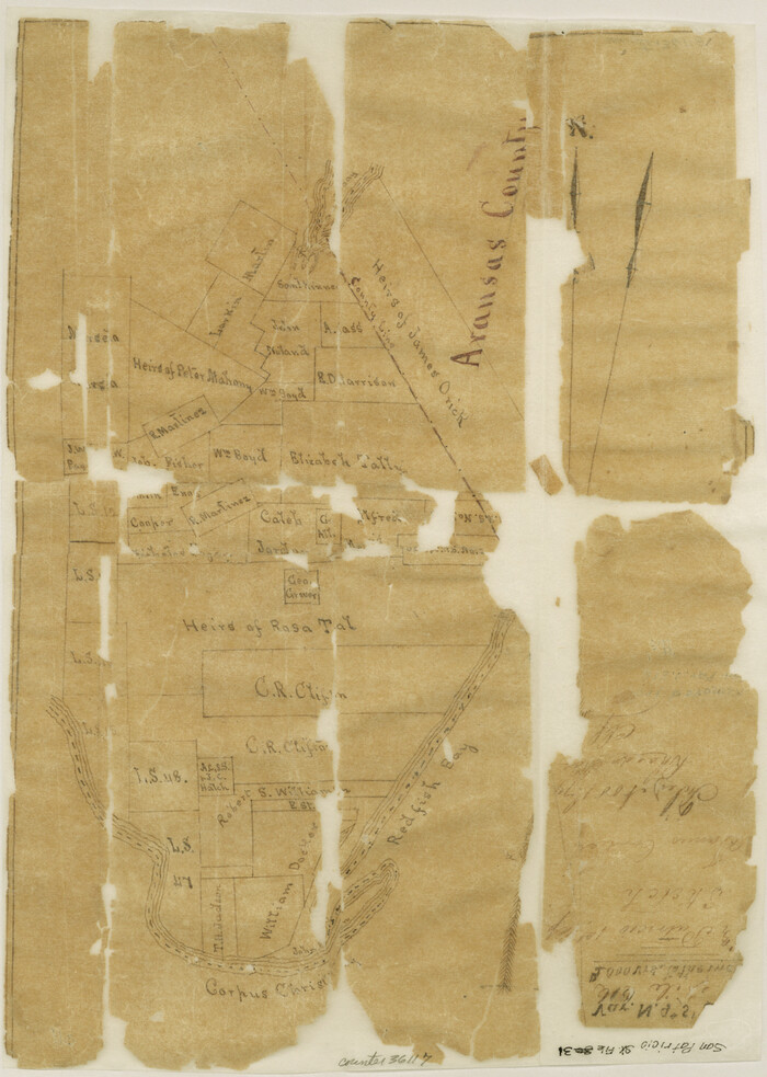 36117, San Patricio County Sketch File 31, General Map Collection