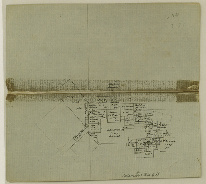36611, Shelby County Sketch File 10, General Map Collection