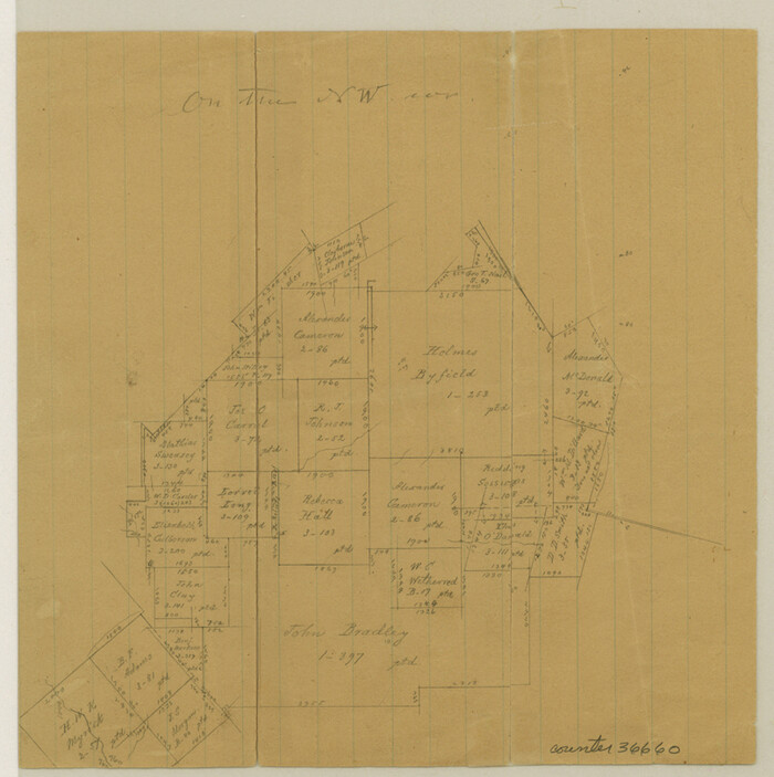 36660, Shelby County Sketch File 26, General Map Collection