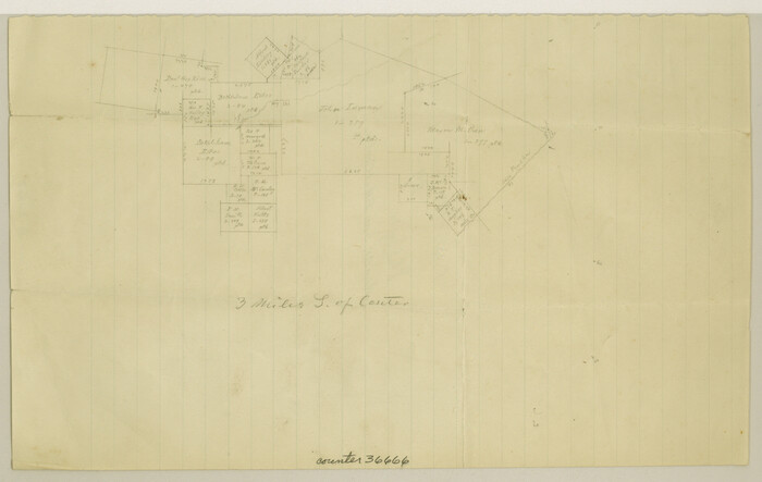 36666, Shelby County Sketch File 29, General Map Collection
