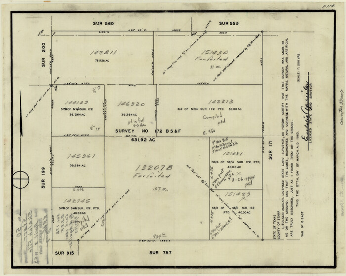 37007, Starr County Sketch File 50, General Map Collection
