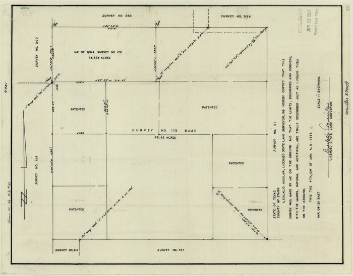 37009, Starr County Sketch File 51, General Map Collection