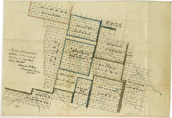 37113, Sterling County Sketch File 2, General Map Collection