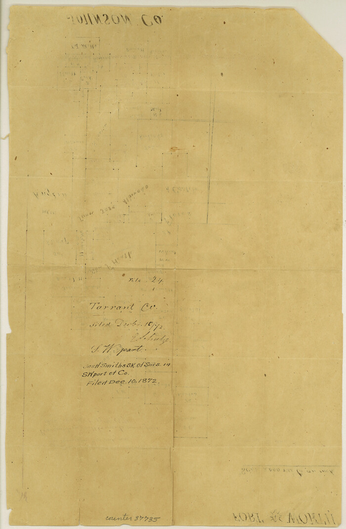 37735, Tarrant County Sketch File 24, General Map Collection