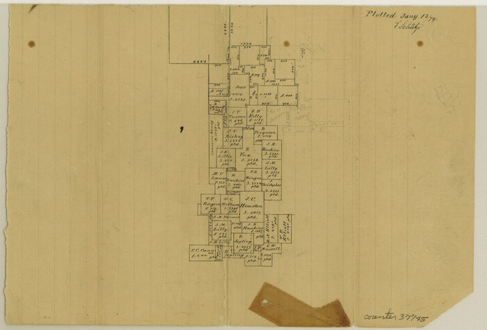 37745, Tarrant County Sketch File 29, General Map Collection