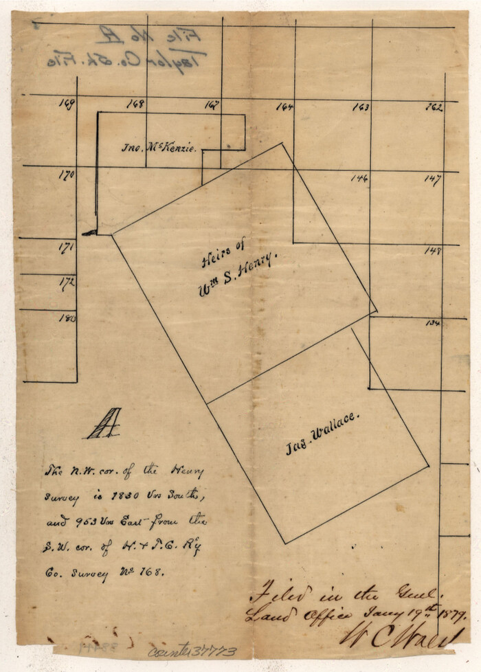 37773, Taylor County Sketch File A, General Map Collection