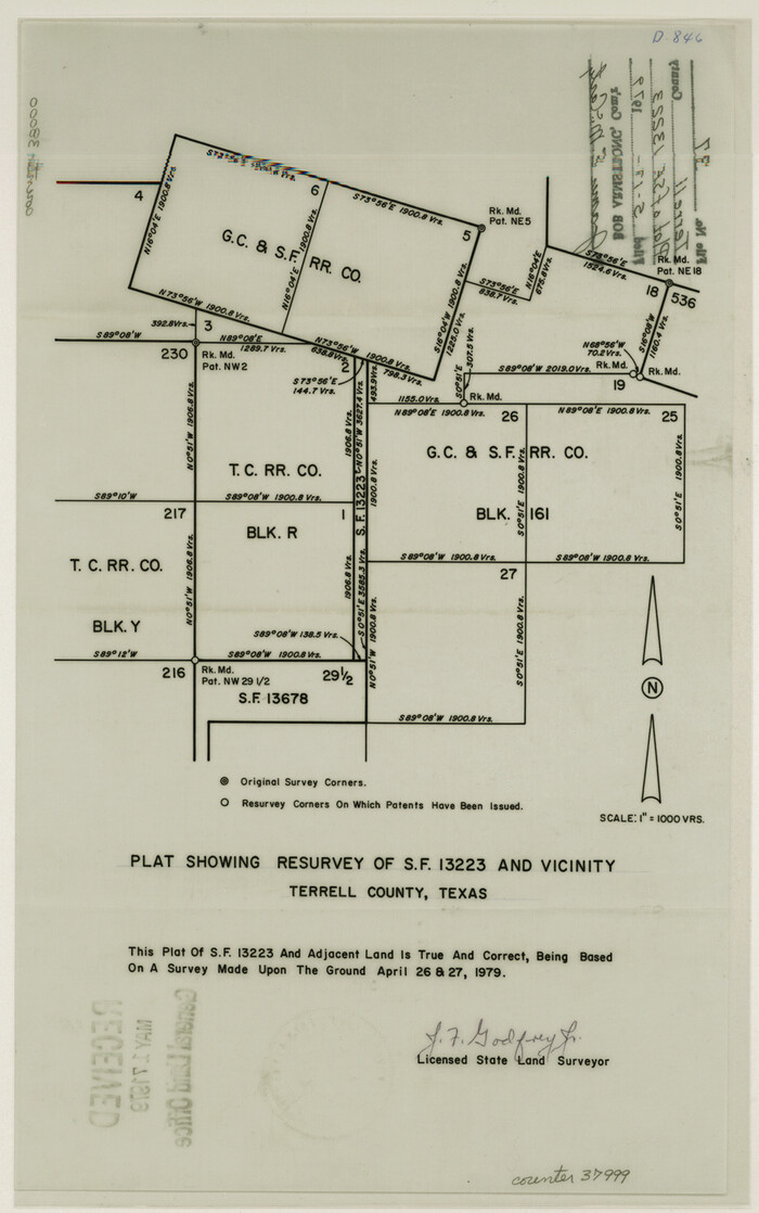 37999, Terrell County Sketch File 37, General Map Collection