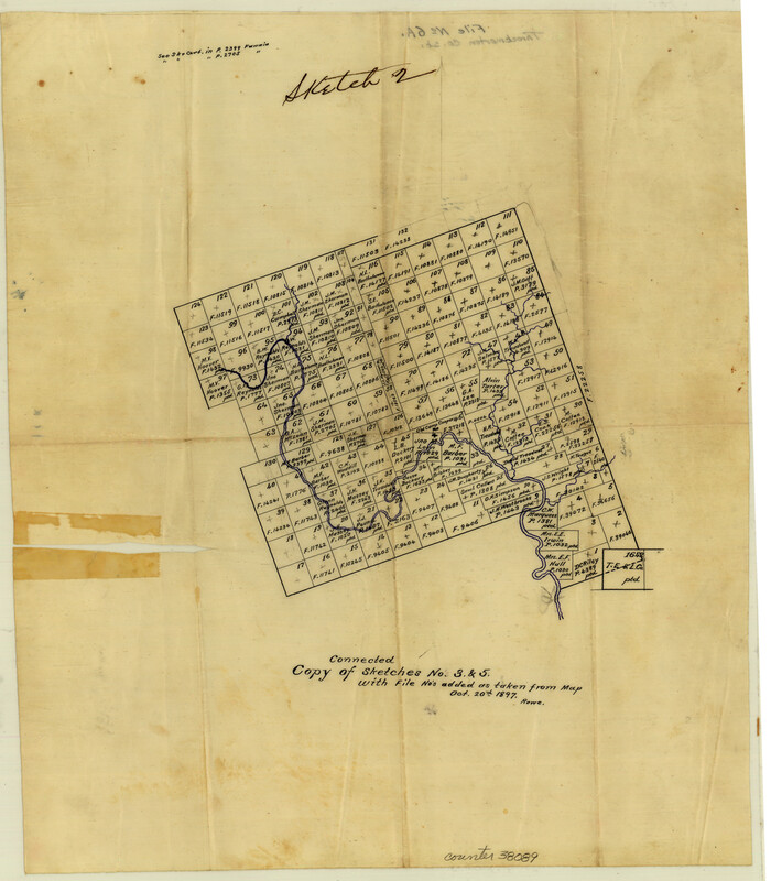 38089, Throckmorton County Sketch File 6a, General Map Collection