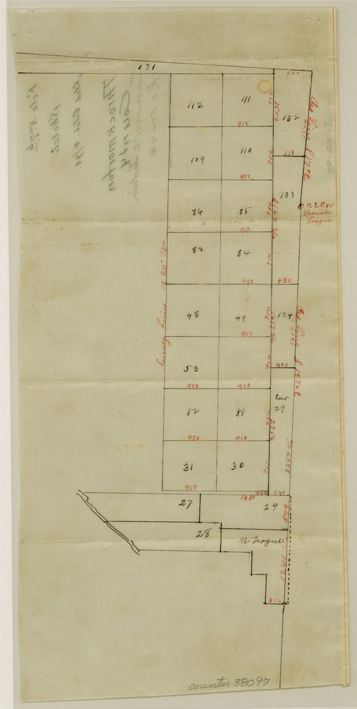38097, Throckmorton County Sketch File 7b, General Map Collection
