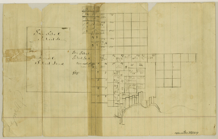 38159, Tom Green County Sketch File 1, General Map Collection
