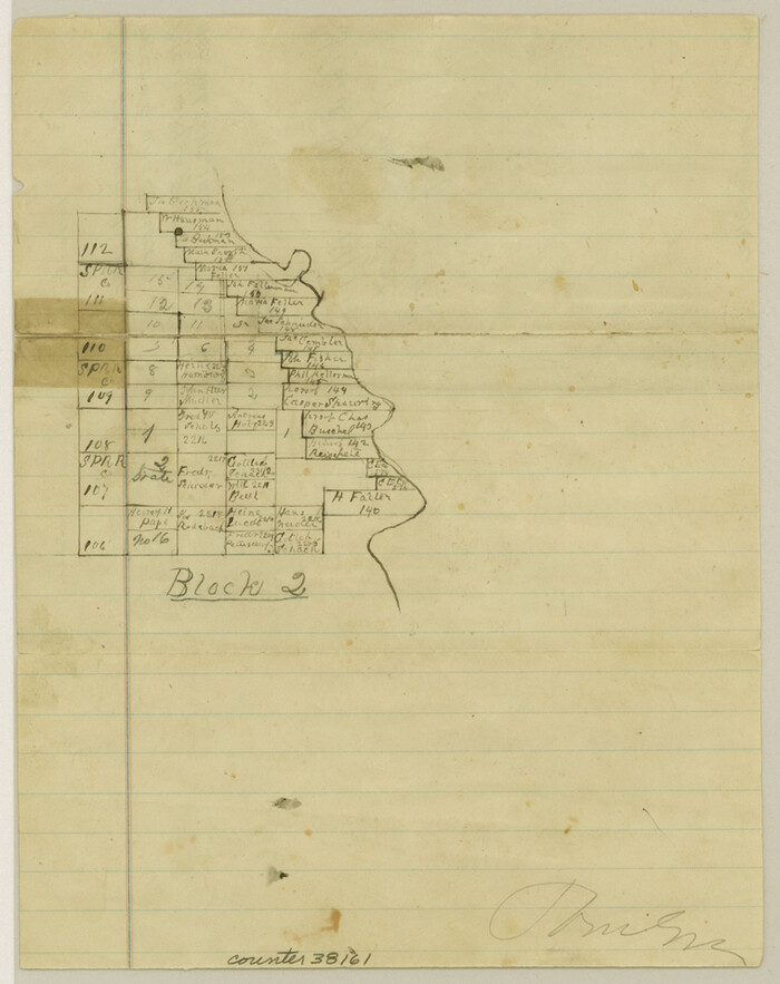 38161, Tom Green County Sketch File 2, General Map Collection