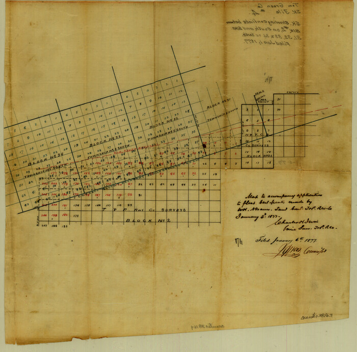38163, Tom Green County Sketch File 4, General Map Collection