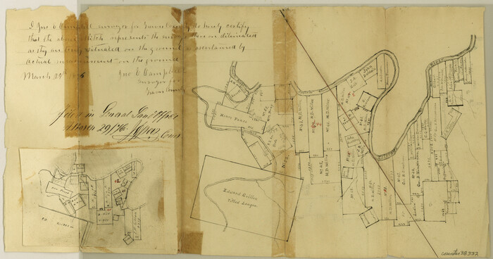 38332, Travis County Sketch File 24, General Map Collection