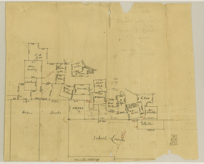 38548, Trinity County Sketch File 18 1/2, General Map Collection