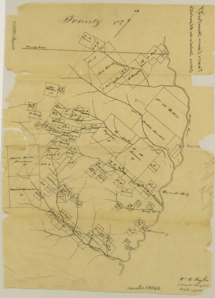 38562, Trinity County Sketch File 27, General Map Collection