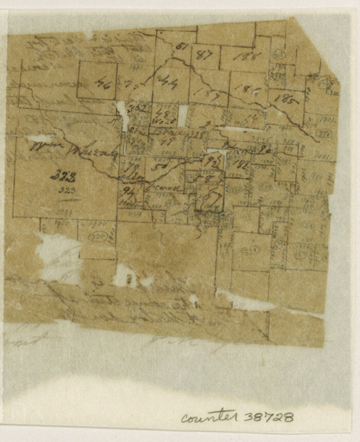 38728, Upshur County Sketch File 1, General Map Collection