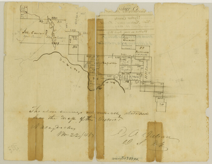 38732, Upshur County Sketch File 2, General Map Collection