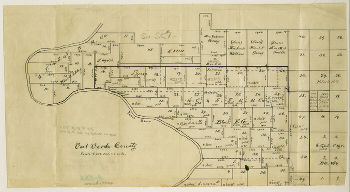39106, Val Verde County Sketch File XXX8, General Map Collection