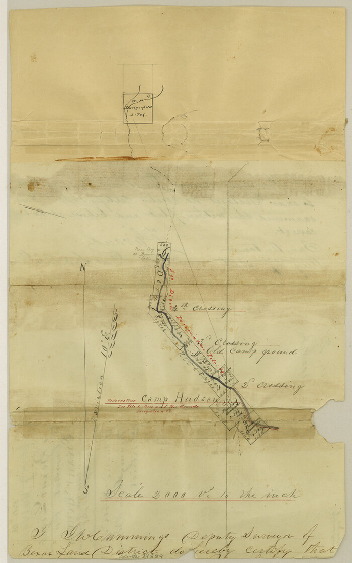 39229, Val Verde County Sketch File 19, General Map Collection
