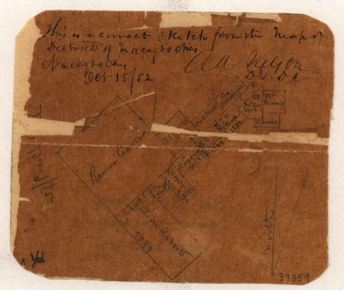 39359, Van Zandt County Sketch File 2, General Map Collection