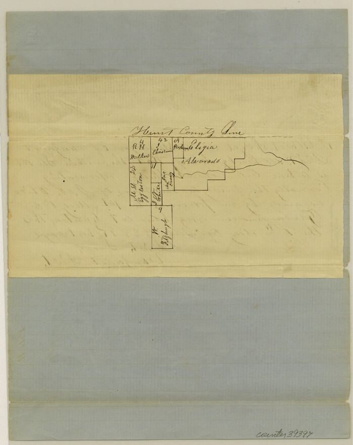 39397, Van Zandt County Sketch File 11, General Map Collection