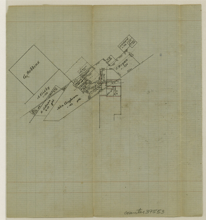 39553, Walker County Sketch File 4, General Map Collection