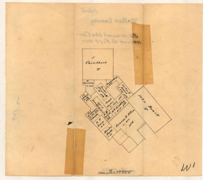 39555, Walker County Sketch File 5, General Map Collection