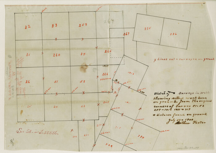 39699, Webb County Sketch File F, General Map Collection