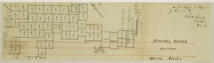 39733, Webb County Sketch File 5-1, General Map Collection