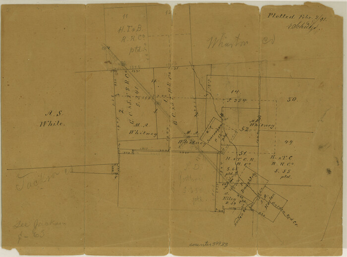 39933, Wharton County Sketch File 11, General Map Collection