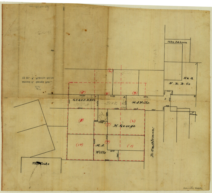 40072, Wichita County Sketch File E, General Map Collection