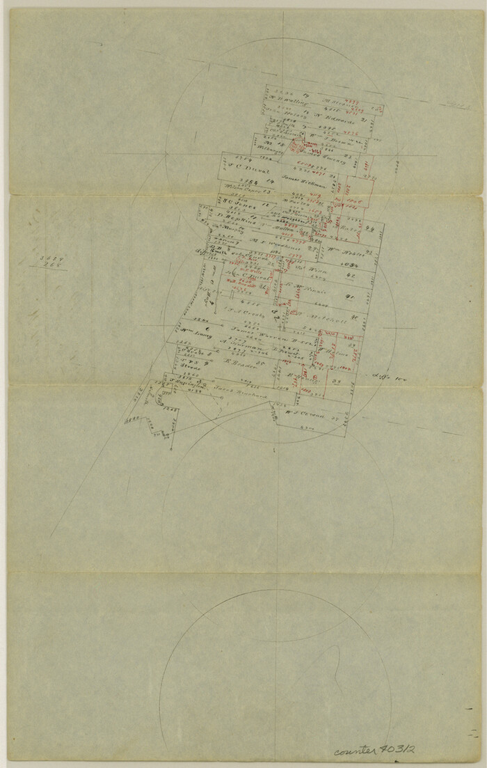 40312, Williamson County Sketch File 5a, General Map Collection