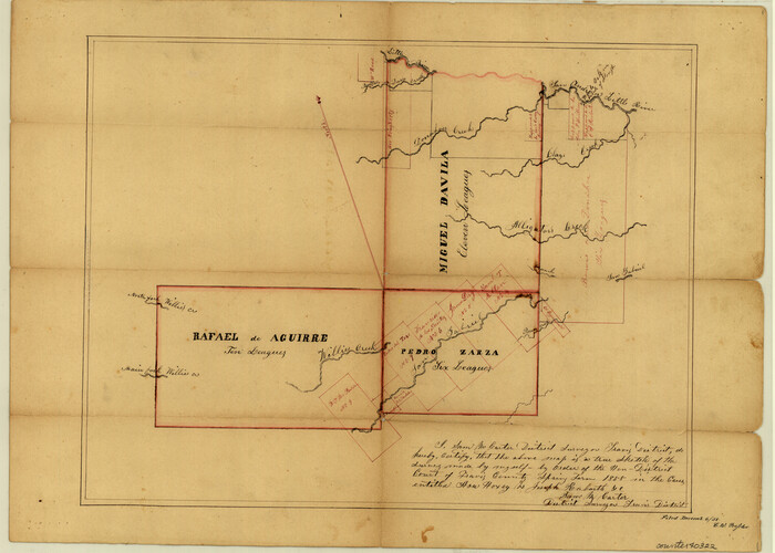 40322, Williamson County Sketch File 10, General Map Collection