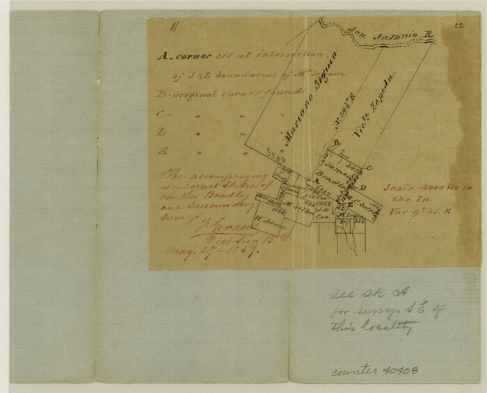 40408, Wilson County Sketch File 5, General Map Collection