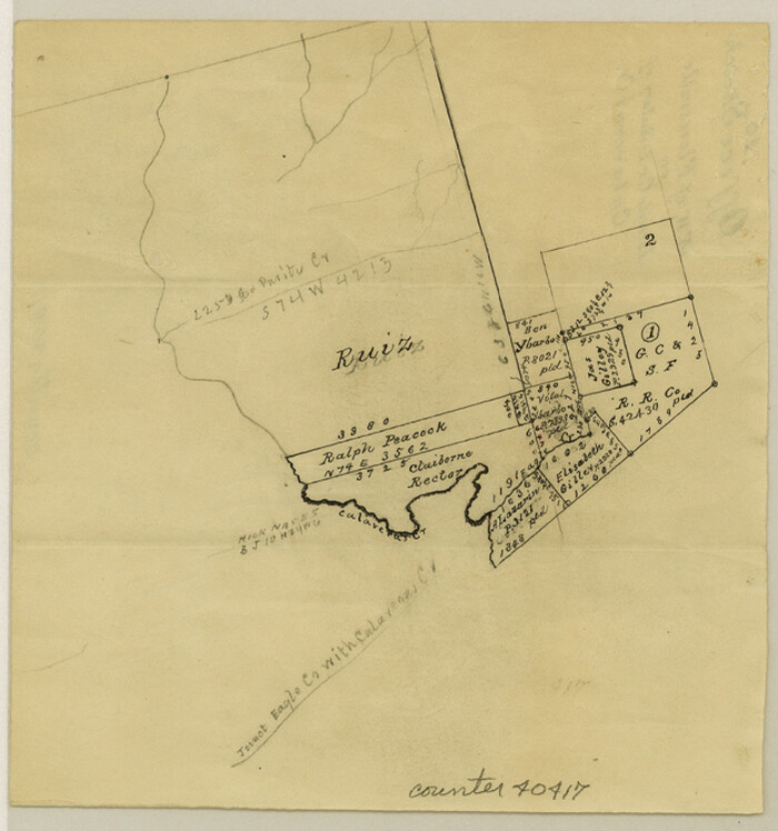40417, Wilson County Sketch File 10, General Map Collection