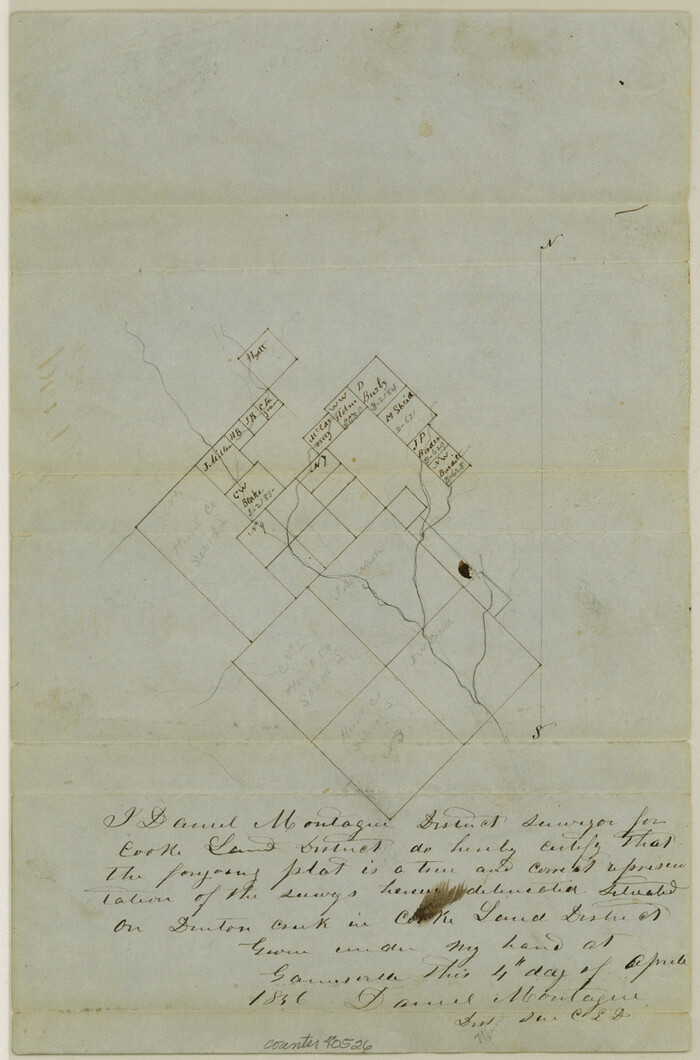 40526, Wise County Sketch File 2a, General Map Collection