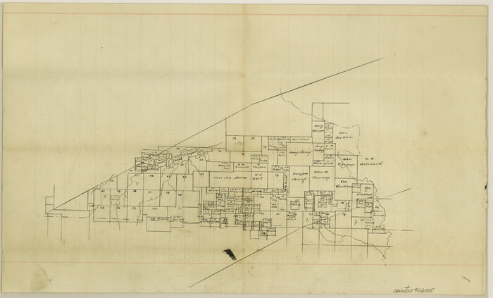 40605, Wise County Sketch File 45, General Map Collection