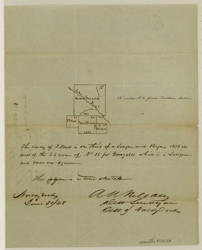 40633, Wood County Sketch File 3, General Map Collection