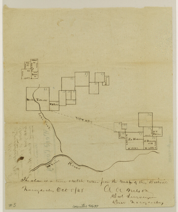 40637, Wood County Sketch File 5, General Map Collection