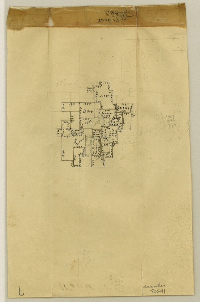 40641, Wood County Sketch File 6, General Map Collection