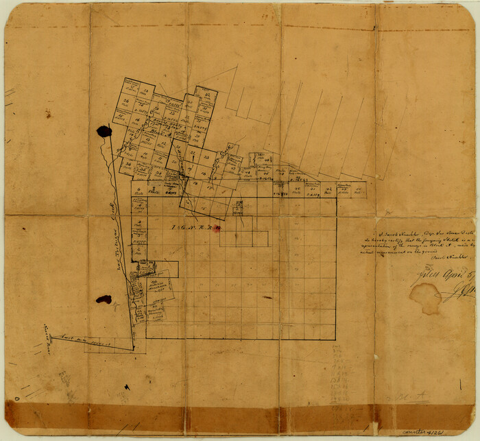 41261, Zavala County Sketch File 2, General Map Collection