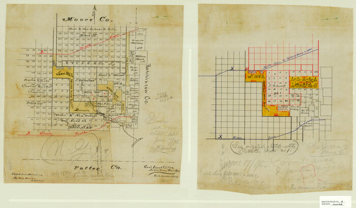 42127, Moore County Sketch File 4, General Map Collection
