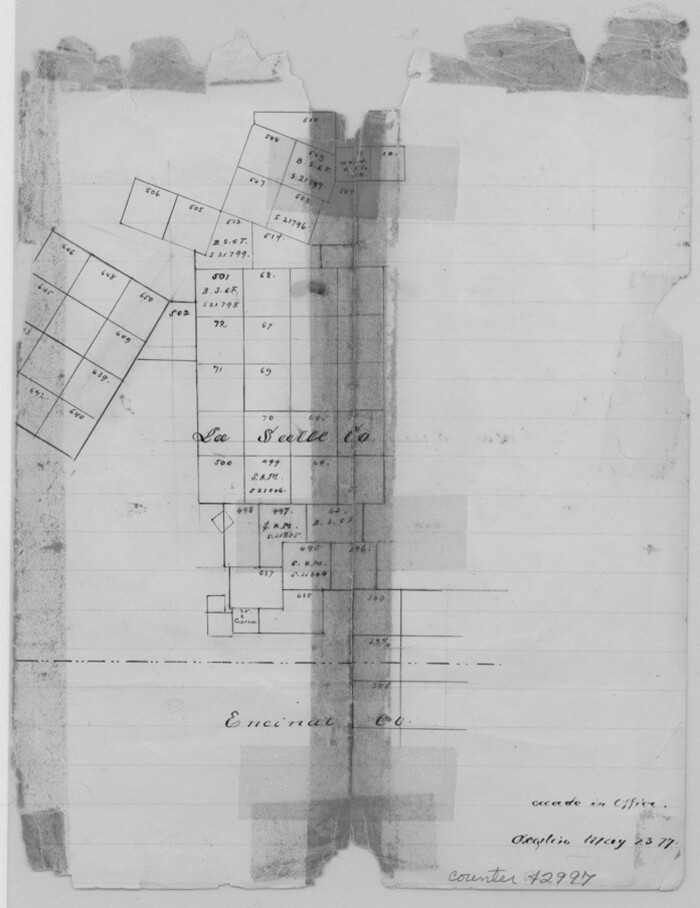 42997, La Salle County Sketch File 10, General Map Collection