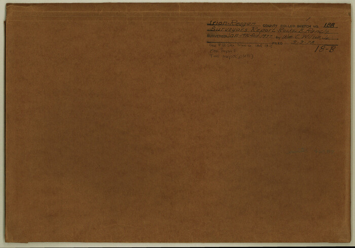 46087, Irion County Rolled Sketch 18B, General Map Collection