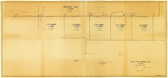 46535, Leon County Rolled Sketch 14A, General Map Collection