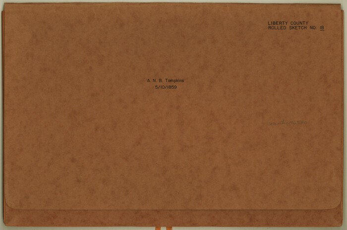 46540, Liberty County Rolled Sketch 18, General Map Collection