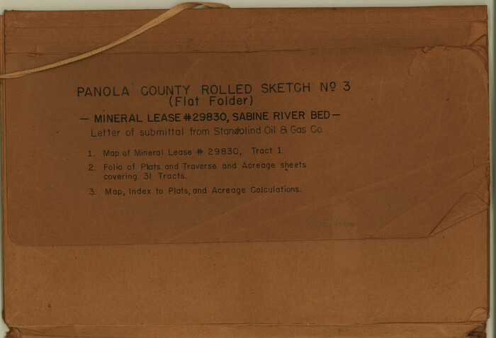 47978, Panola County Rolled Sketch 3, General Map Collection