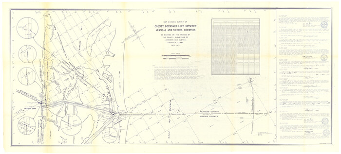 50043, Aransas County Boundary File 8, General Map Collection